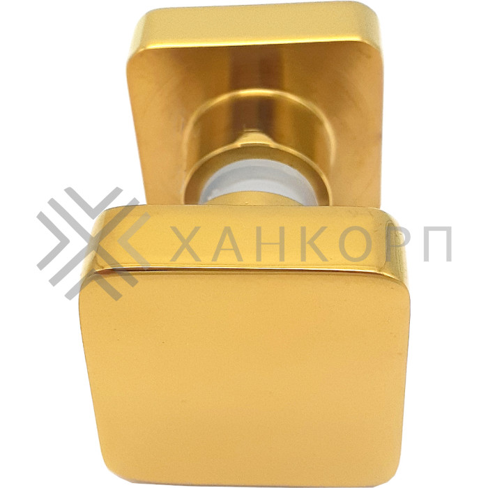 Ручка кноб FDR-30 квадратная, нержавейка/золото
