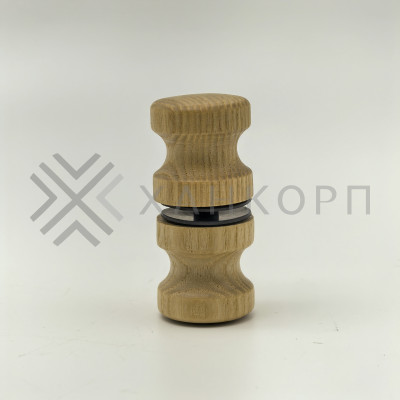 Ручка кноб FDR-46 для саун, ясень/бесцветный