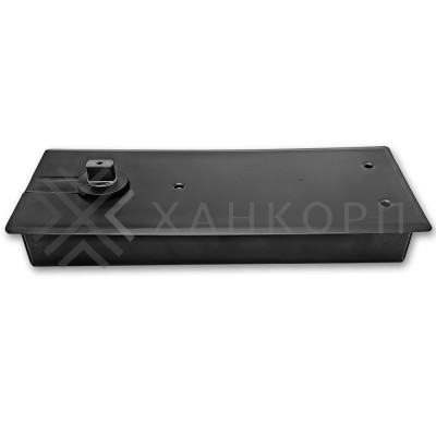 Напольный доводчик FKD-03 для стеклянных дверей, нагрузка от 100 до 120 кг, нержавейка/черный