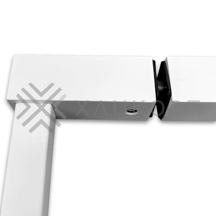 Ручка полотенцесушитель FDR-83, регулируемая, нержавейка/белый