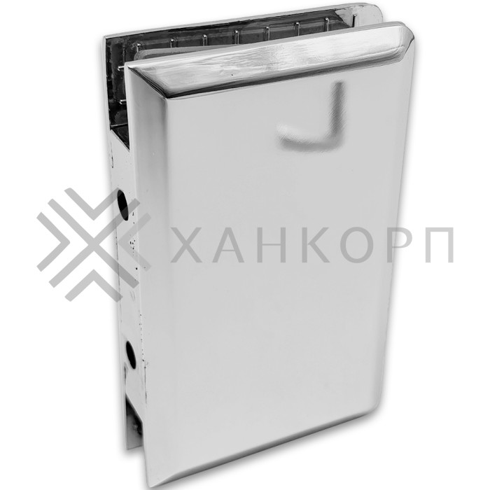 Коннектор Бета β FDK-20 стена-стекло 90˚, цинк/хром