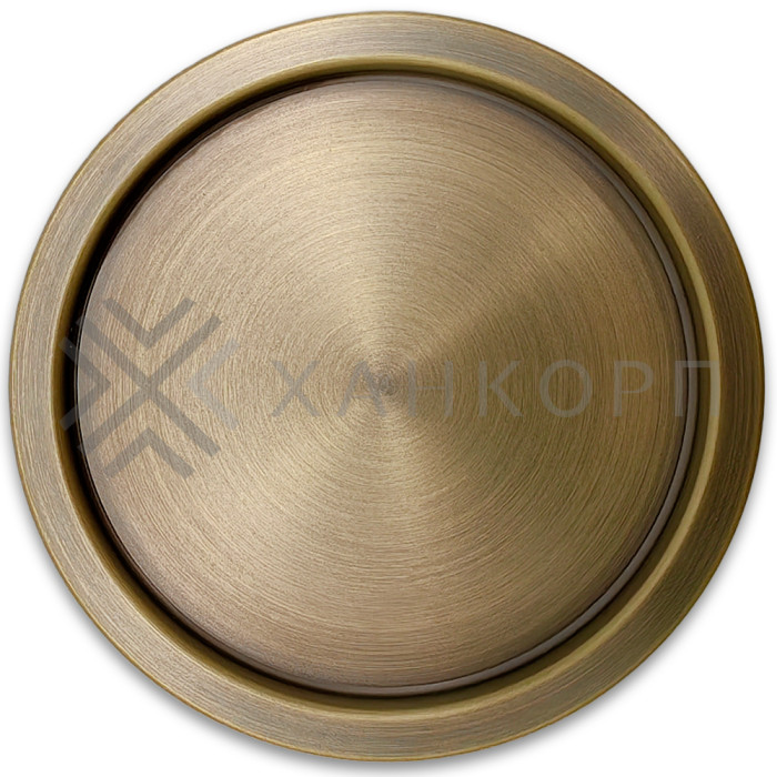 Ручка купе FDR-13, нержавейка/бронза