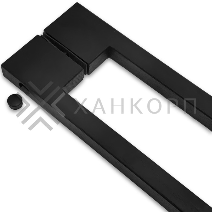 Ручка для сауны FDR-173, 20х20х600 мм, ясень/черный