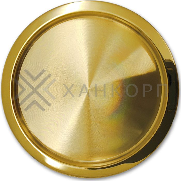 Ручка купе FDR-13, нержавейка/золото