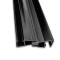 Уплотнитель магнитный ПРЕМИУМ для раздвижных дверей, черный 2.5 м под стекло 8 мм FDPP-516.8