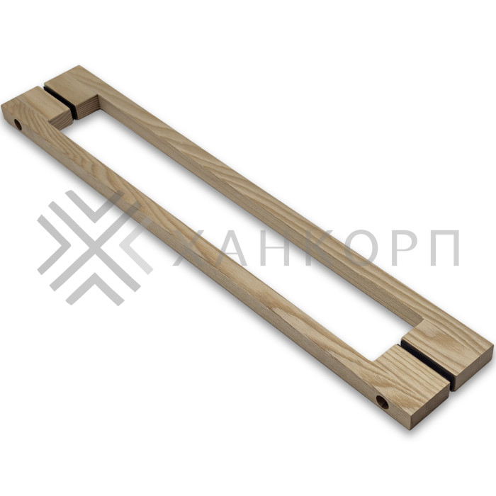 Ручка для сауны FDR-173, 20х20х600 мм, ясень/бесцветный