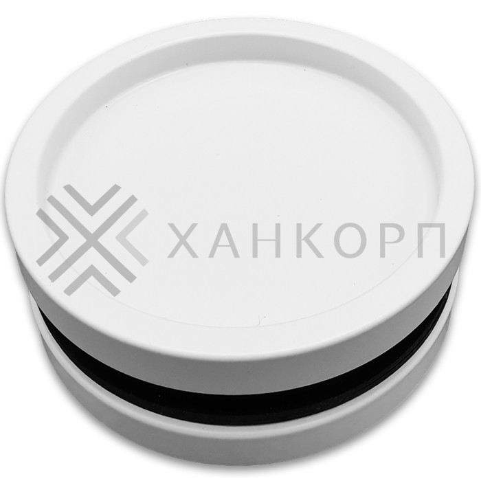 Ручка купе FDR-13, нержавейка/белый