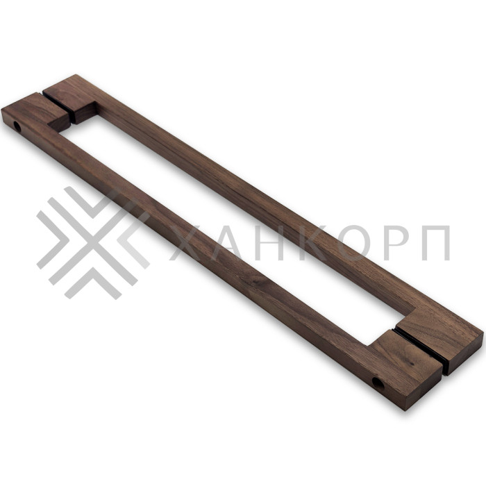 Ручка для сауны FDR-173, 20х20х600 мм, орех/бесцветный