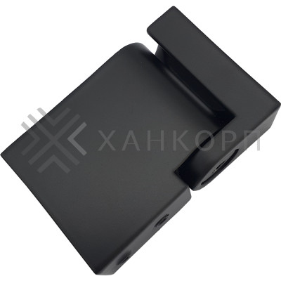 Крепление FDC-38 трубы 30х10 к стене 90°-180°, нержавейка/черный