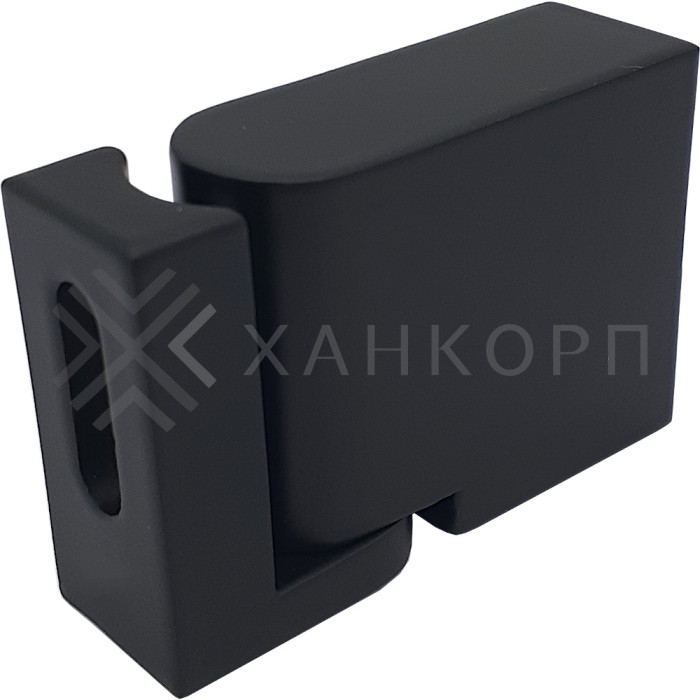 Крепление FDC-38 трубы 30х10 к стене 90°-180°, нержавейка/черный