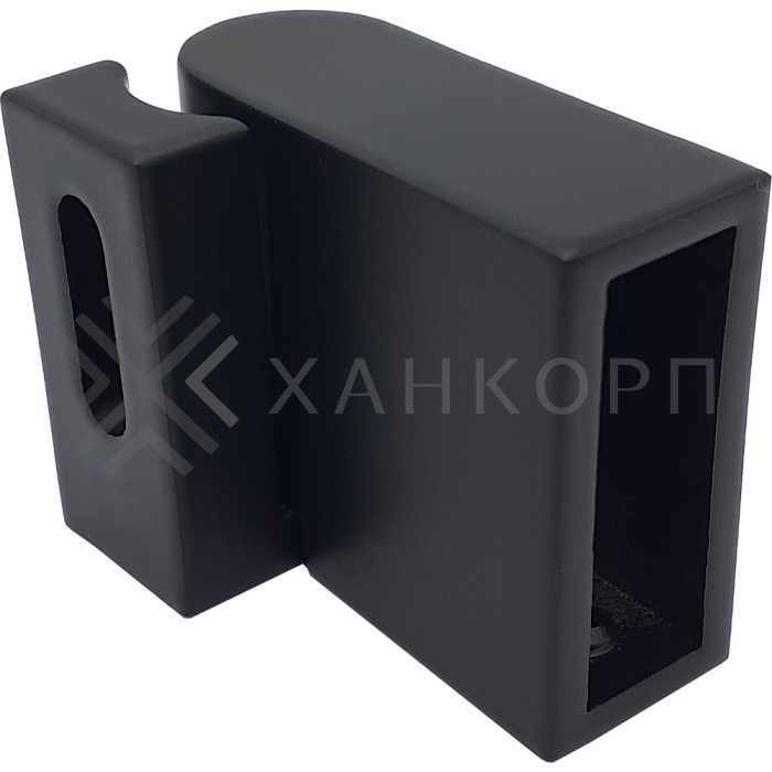Крепление FDC-38 трубы 30х10 к стене 90°-180°, нержавейка/черный