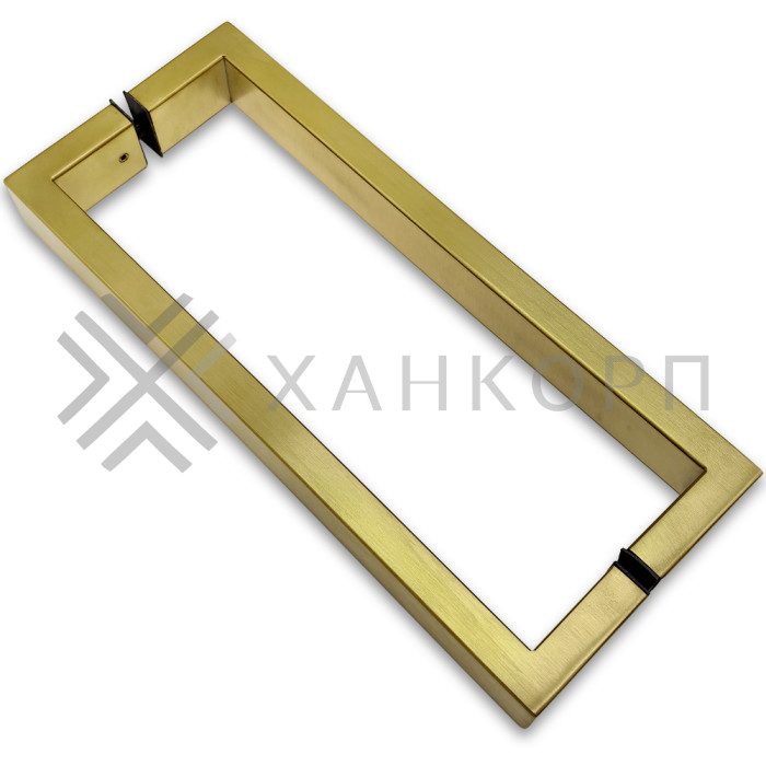 Ручка скоба FDR-78, 15х30х270х1.0 мм, нержавейка/брашированное золото