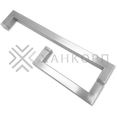 Ручка скоба FDR-72, 25x25x200x400х1.0 мм, нержавейка/матовый