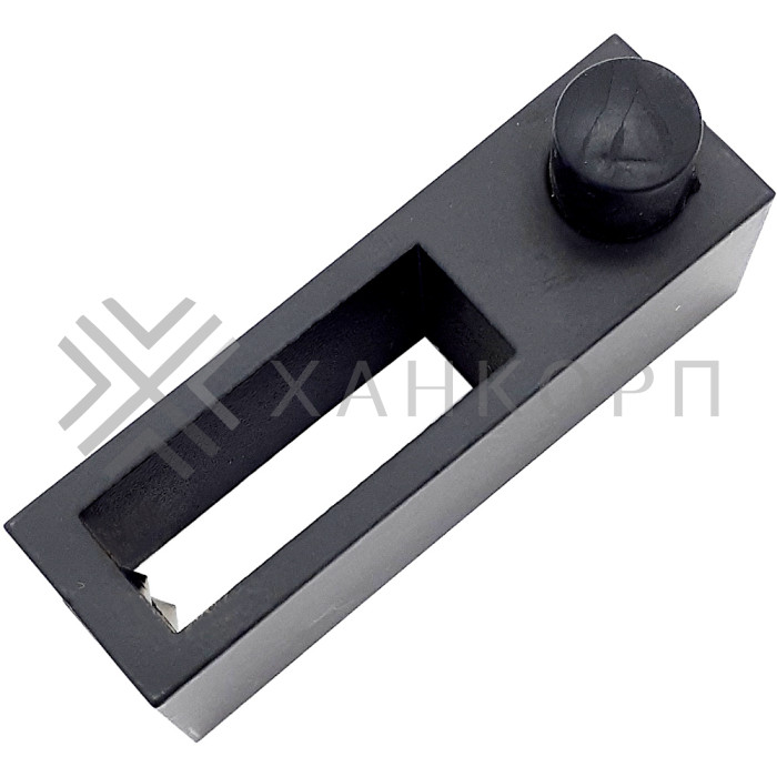 Стопор FDS-35 на трубу 30 х 10 мм, нержавейка/черный