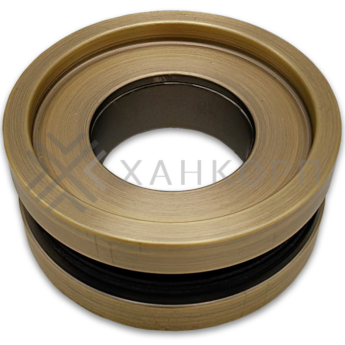 Ручка купе FDR-12, нержавейка/бронза