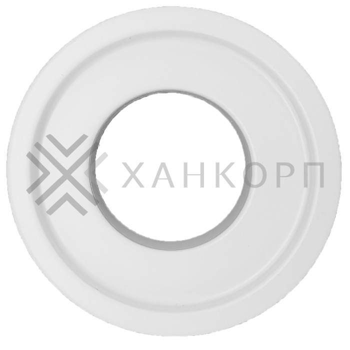 Ручка купе FDR-12, нержавейка/белый