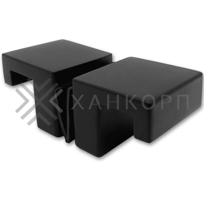 Ручка кноб FDR-58, нержавейка/черный