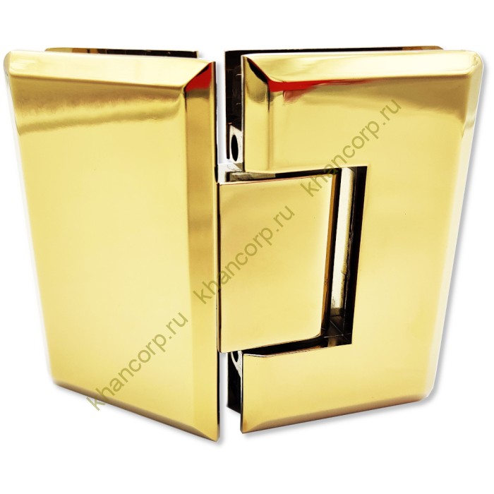 Петля Бета β FDP-24 стекло-стекло 135˚ цинк/золото