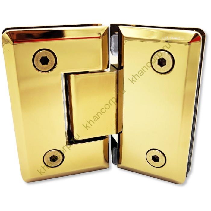 Петля Бета β FDP-24 стекло-стекло 135˚ цинк/золото