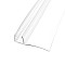 Уплотнитель F-образный прозрачный 2.2 м, ус 26 мм. под стекло 8 мм FDPP-101.8