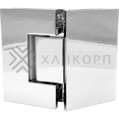 Петля Альфа α FDP-14 стекло-стекло 135˚, цинк/хром