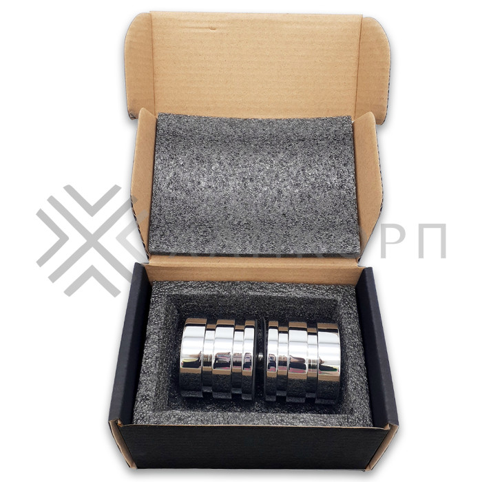 Ручка кноб FDR-51, латунь/хром