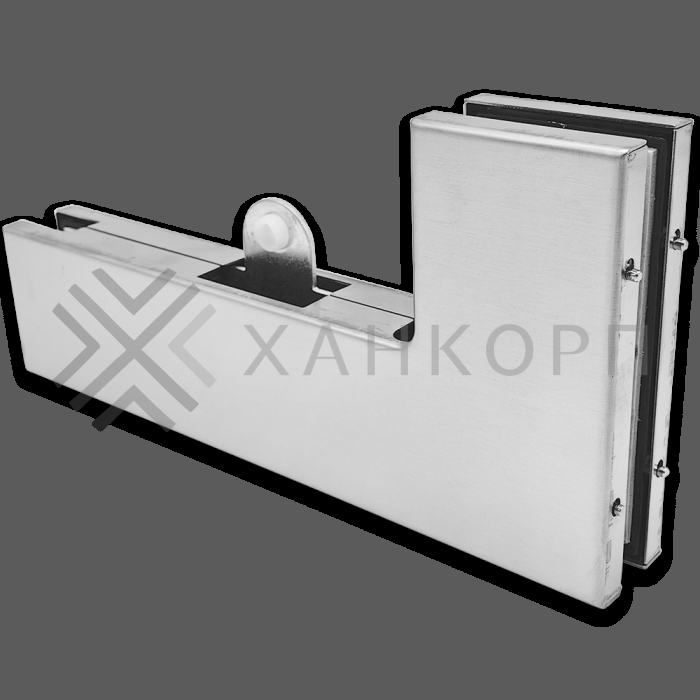 Фитинг угловой, FKF-29 соединительный со стопором, нержавейка/матовый