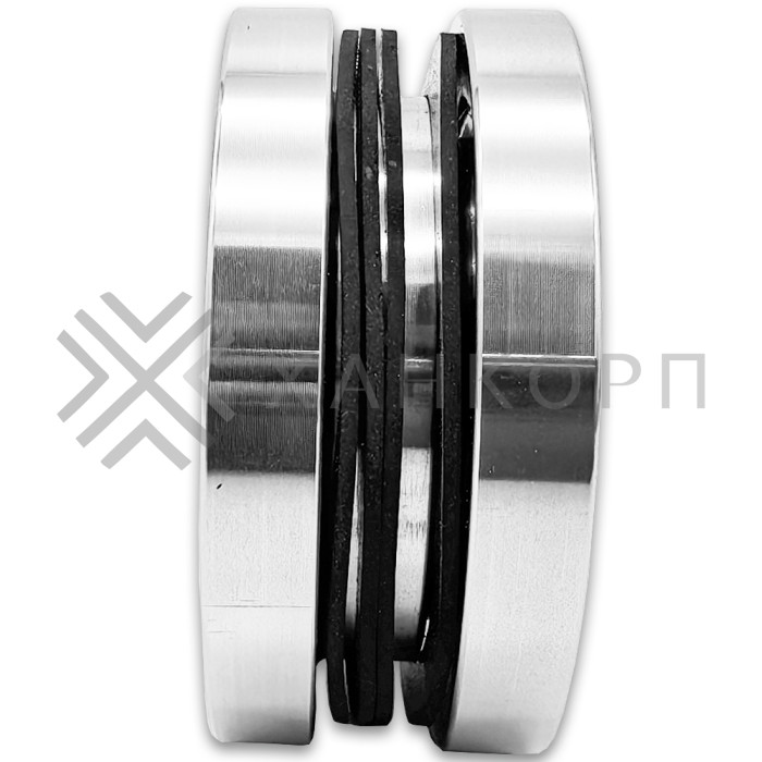 Ручка купе FDR-12, нержавейка/матовый