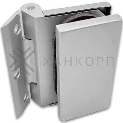 Петля FMP-14 для межкомнатной двери из стекла на коробку, алюминий/анодированный