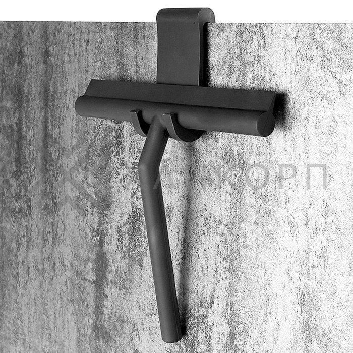 Скребок для удаления воды FDA-70, силиконовый, черный