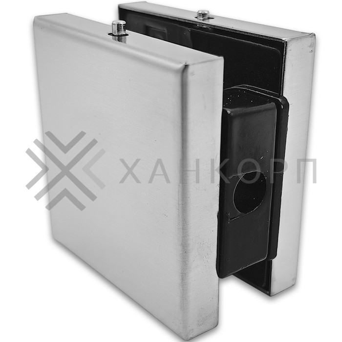 Коннектор FKF-30 стена-стекло, нержавейка/матовый