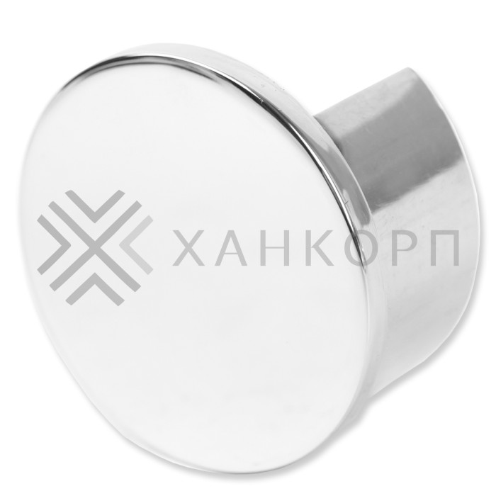 Заглушка FOP-231 для поручня круглого Ø48.3 мм с пазом, нержавейка/полированный