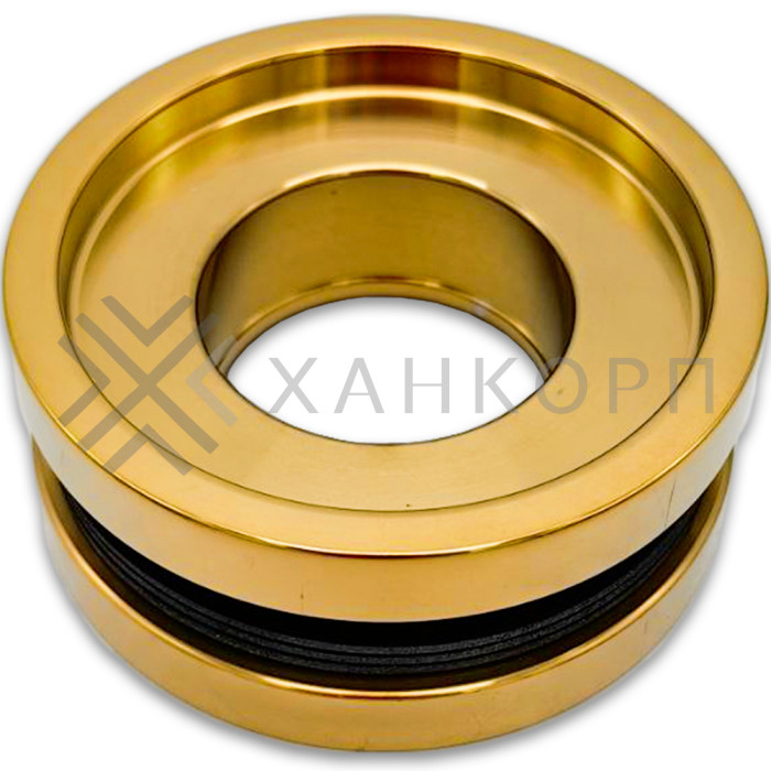 Ручка купе FDR-12, нержавейка/золото