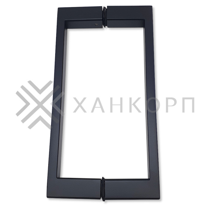 Ручка скоба FDR-76, 20х10х200 мм, нержавейка/черный