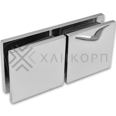 Коннектор Альфа α FDK-16 стекло-стекло 180˚, цинк/хром