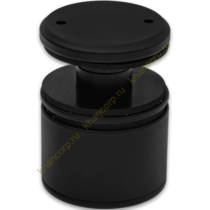 Точечное крепление FKK-50, O42мм с регулировкой в 3 плоскостях 34-38мм, для стекла 6-17мм, нержавейка/черный