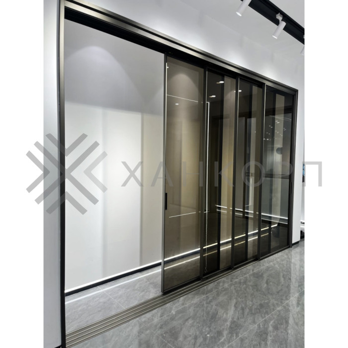 Крышка трека FDS-152.4 раздвижной системы FDS-15/FDS-20.21/FDS-20.31 длина 4 м, алюминий/анодированный