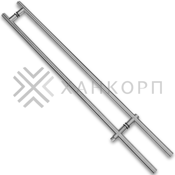 Ручка FKR-213 для стеклянной двери 35x1125х1500х1 м с замком, нержавейка/матовый