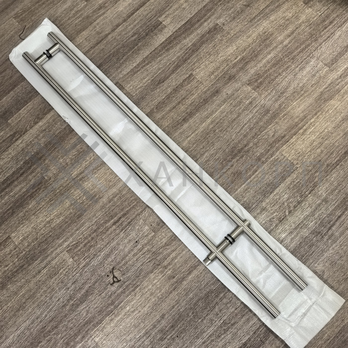 Ручка FKR-213 для стеклянной двери 35x1125х1500х1 м с замком, нержавейка/матовый