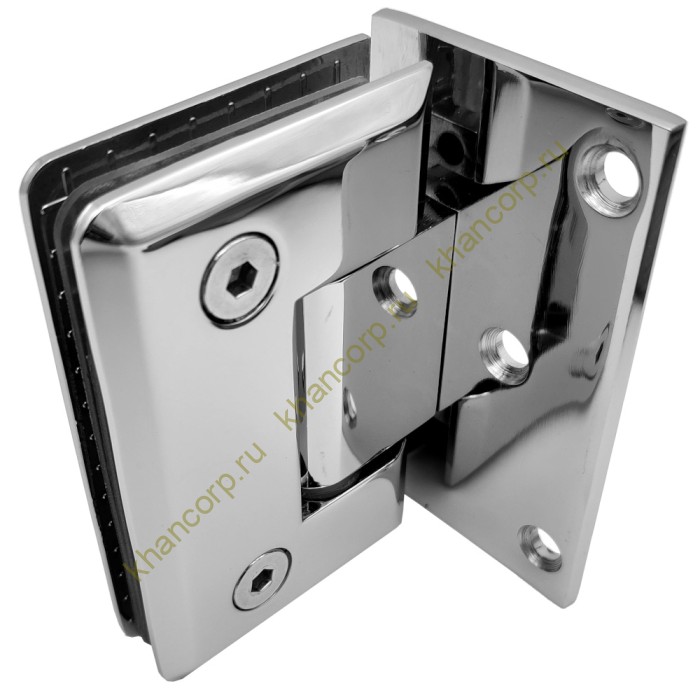 Петля Бета β FDP-20E стена-стекло с боковым креплением, нержавейка/полированный