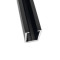 Профиль черный FDPA-54.3 опорный БЕЗ УПЛОТНИТЕЛЯ 30х17х2 под стекло 8 мм, 3 м, алюминий/черный
