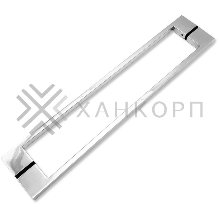 Ручка скоба FDR-92, 10х15х450х1.0 мм, нержавейка/полированный