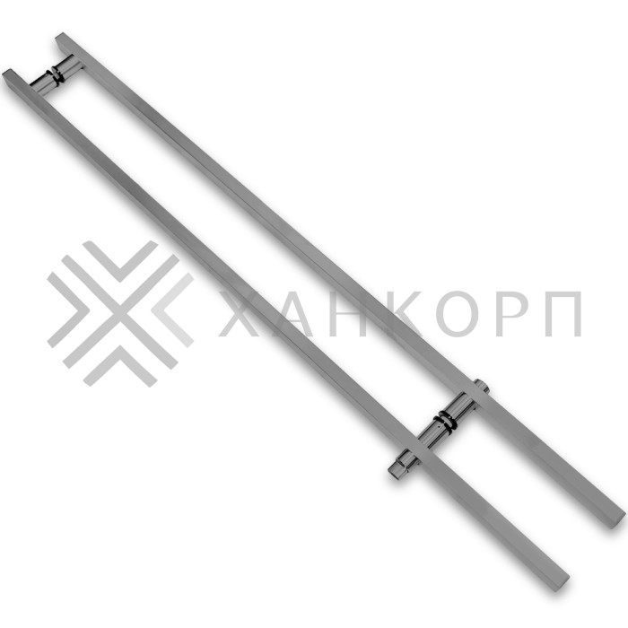 Ручка FKR-214 для стеклянной двери 25х38х1125x1500ммх1 мм с замком, нержавейка/матовый