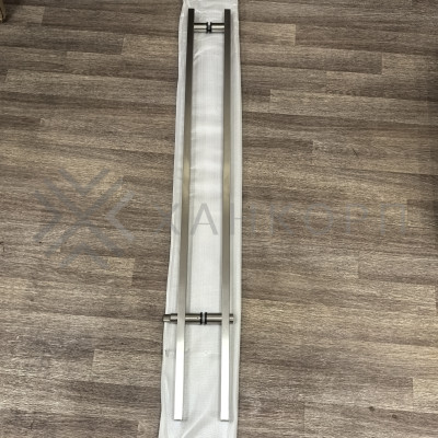 Ручка FKR-214 для стеклянной двери 25х38х1125x1500ммх1 мм с замком, нержавейка/матовый