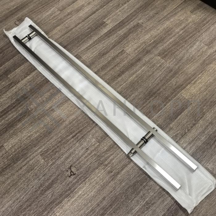 Ручка FKR-214 для стеклянной двери 25х38х1125x1500ммх1 мм с замком, нержавейка/матовый