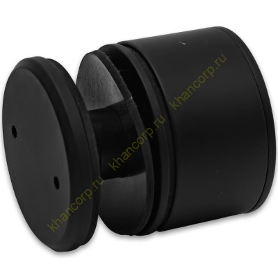 Точечное крепление FKK-51, O50мм с регулировкой в 3 плоскостях 34-38мм, для стекла 6-20мм, нержавейка/черный