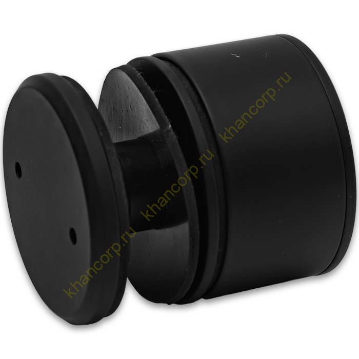 Точечное крепление FKK-51, O50мм с регулировкой в 3 плоскостях 34-38мм, для стекла 6-20мм, нержавейка/черный