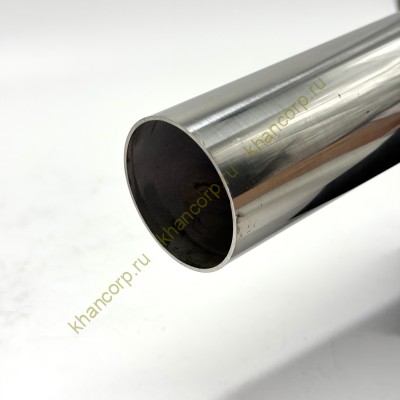 Труба FOP-50 круглая Ø50.8*1.5*5800 мм, GRIT 600, нержавейка/полированный
