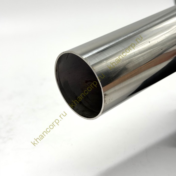 Труба FOP-50 круглая Ø50.8*1.5*5800 мм, GRIT 600, нержавейка/полированный