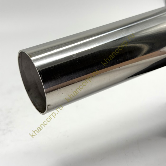 Труба FOP-50 круглая Ø50.8*1.5*5800 мм, GRIT 600, нержавейка/полированный